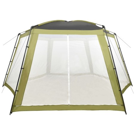 vidaXL Carpa para piscina de tela verde 660x580x250 cm