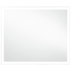 vidaXL Espejo de pared de baño con LED 80x60 cm