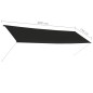 vidaXL Toldo retráctil 400x150 cm gris antracita vidaXL Toldo retráctil 400x150 cm gris antracita