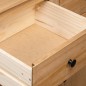 vidaXL Aparador de madera maciza de pino estilo Panamá 135x40x80 cm vidaXL Aparador de madera maciza de pino estilo Panamá 135x40x80 cm