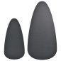vidaXL Set de mesas de centro 2 unidades madera maciza de pino negro vidaXL Set de mesas de centro 2 unidades madera maciza de pino negro