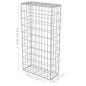 vidaXL Muro de gaviones con cubiertas acero galvanizado 50x20x100 cm vidaXL Muro de gaviones con cubiertas acero galvanizado 50x20x100 cm