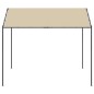 vidaXL Carpa acero y tela beige 3x3 m vidaXL Carpa acero y tela beige 3x3 m