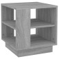 vidaXL Mesa de centro madera contrachapada gris Sonoma 40x40x43 cm vidaXL Mesa de centro madera contrachapada gris Sonoma 40x40x43 cm