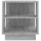 vidaXL Mesa de centro madera contrachapada gris Sonoma 40x40x43 cm vidaXL Mesa de centro madera contrachapada gris Sonoma 40x40x43 cm
