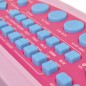 Piano de juguete de 37 teclas con taburete/micrófono para niños (Rosa) Piano de juguete de 37 teclas con taburete/micrófono para niños (Rosa)