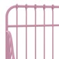 vidaXL Estructura de cama extensible metal rosa 80x130/200 cm vidaXL Estructura de cama extensible metal rosa 80x130/200 cm