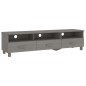 vidaXL Mueble de TV HAMAR madera maciza de pino gris claro 158x40x40 vidaXL Mueble de TV HAMAR madera maciza de pino gris claro 158x40x40