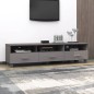 vidaXL Mueble de TV HAMAR madera maciza de pino gris claro 158x40x40 vidaXL Mueble de TV HAMAR madera maciza de pino gris claro 158x40x40