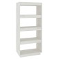 vidaXL Estantería/divisor de espacios madera pino blanco 60x35x135 cm vidaXL Estantería/divisor de espacios madera pino blanco 60x35x135 cm