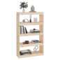 vidaXL Estantería/divisor de espacios madera de pino 80x30x135,5 cm vidaXL Estantería/divisor de espacios madera de pino 80x30x135,5 cm