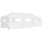 vidaXL Carpa de fiestas pop-up plegable con 8 paredes blanco 3x9 m vidaXL Carpa de fiestas pop-up plegable con 8 paredes blanco 3x9 m