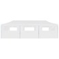 vidaXL Carpa de fiestas pop-up plegable con 8 paredes blanco 3x9 m vidaXL Carpa de fiestas pop-up plegable con 8 paredes blanco 3x9 m