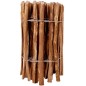vidaXL Valla de estacas madera de avellano 60x500 cm vidaXL Valla de estacas madera de avellano 60x500 cm