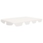 vidaXL Dosel de repuesto columpio de jardín blanco 150/130x105/70 cm vidaXL Dosel de repuesto columpio de jardín blanco 150/130x105/70 cm
