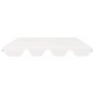 vidaXL Dosel de repuesto columpio de jardín blanco 150/130x105/70 cm vidaXL Dosel de repuesto columpio de jardín blanco 150/130x105/70 cm