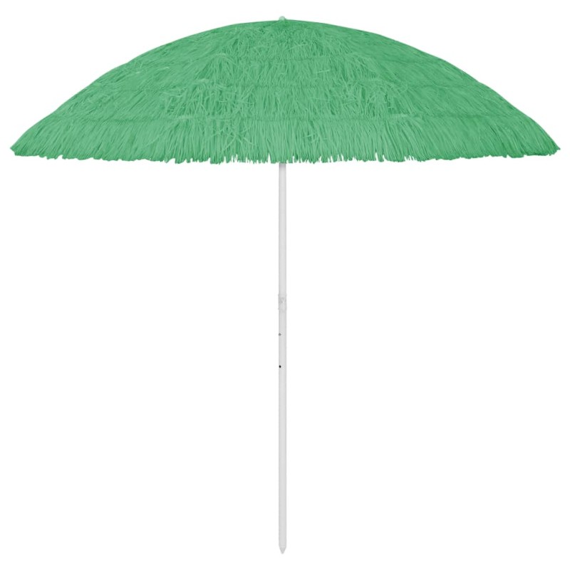 vidaXL Sombrilla de playa Hawaii verde 300 cm vidaXL Sombrilla de playa Hawaii verde 300 cm