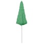 vidaXL Sombrilla de playa Hawaii verde 300 cm vidaXL Sombrilla de playa Hawaii verde 300 cm