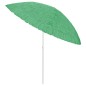 vidaXL Sombrilla de playa Hawaii verde 300 cm vidaXL Sombrilla de playa Hawaii verde 300 cm