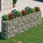 vidaXL Arriate de gaviones de hierro galvanizado 330x50x100 cm vidaXL Arriate de gaviones de hierro galvanizado 330x50x100 cm