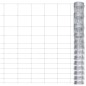 vidaXL Valla de jardín de acero galvanizado plateado 50x1,5 m vidaXL Valla de jardín de acero galvanizado plateado 50x1,5 m