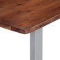 vidaXL Mesa de centro borde natural madera maciza acacia 115x60x40 cm vidaXL Mesa de centro borde natural madera maciza acacia 115x60x40 cm