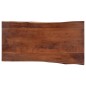 vidaXL Mesa de centro borde natural madera maciza acacia 115x60x40 cm vidaXL Mesa de centro borde natural madera maciza acacia 115x60x40 cm