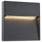 vidaXL Lámparas LED de pared para jardín 2 unidades cuadrada negra 3 W vidaXL Lámparas LED de pared para jardín 2 unidades cuadrada negra 3 W