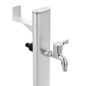 vidaXL Columna de agua para jardín aluminio 95 cm vidaXL Columna de agua para jardín aluminio 95 cm
