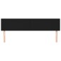 vidaXL Cabeceros 2 unidades de tela negro 90x5x78/88 cm vidaXL Cabeceros 2 unidades de tela negro 90x5x78/88 cm