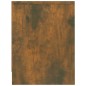 vidaXL Mesitas de noche 2 uds contrachapado roble ahumado 40x30x39 cm vidaXL Mesitas de noche 2 uds contrachapado roble ahumado 40x30x39 cm