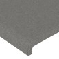vidaXL Cabeceros 2 unidades de tela gris oscuro 80x5x78/88 cm vidaXL Cabeceros 2 unidades de tela gris oscuro 80x5x78/88 cm