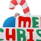 vidaXL Decoración inflable Merry Christmas con LED 197 cm vidaXL Decoración inflable Merry Christmas con LED 197 cm