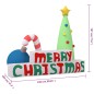 vidaXL Decoración inflable Merry Christmas con LED 197 cm vidaXL Decoración inflable Merry Christmas con LED 197 cm