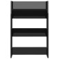 vidaXL Zapateros de pared 2 uds contrachapada negro brillo 60x18x90 cm vidaXL Zapateros de pared 2 uds contrachapada negro brillo 60x18x90 cm