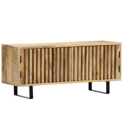 vidaXL Mueble para la TV madera maciza de mango 90x30x40 cm