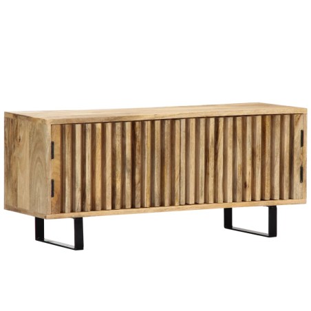 vidaXL Mueble para la TV madera maciza de mango 90x30x40 cm