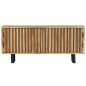 vidaXL Mueble para la TV madera maciza de mango 90x30x40 cm