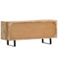 vidaXL Mueble para la TV madera maciza de mango 90x30x40 cm