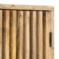 vidaXL Mueble para la TV madera maciza de mango 90x30x40 cm