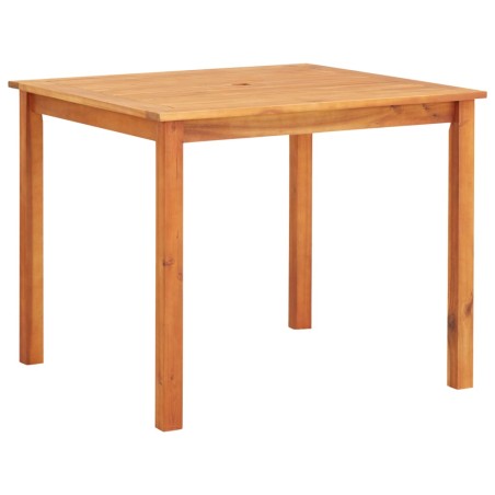 vidaXL Mesa de jardín madera maciza de acacia 88x88x74 cm