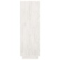 vidaXL Estantería/divisor de espacios madera pino blanco 80x35x103 cm