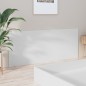 vidaXL Cabecero de cama madera contrachapada blanco 200x1,5x80 cm vidaXL Cabecero de cama madera contrachapada blanco 200x1,5x80 cm