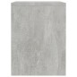 vidaXL Mesitas de noche 2 uds madera contrachapada hormigón 40x30x40cm vidaXL Mesitas de noche 2 uds madera contrachapada hormigón 40x30x40cm