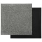 vidaXL Baldosas de suelo de moqueta 20 uds 5 m² 50x50 cm gris