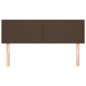 vidaXL Cabeceros 2 unidades cuero sintético marrón 72x5x78/88 cm vidaXL Cabeceros 2 unidades cuero sintético marrón 72x5x78/88 cm