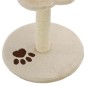 vidaXL Rascador para gatos con poste de sisal 40 cm beige y marrón vidaXL Rascador para gatos con poste de sisal 40 cm beige y marrón