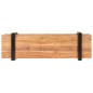 vidaXL Mueble para TV de madera maciza de acacia 130x40x40 cm