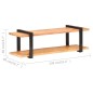 vidaXL Mueble para TV de madera maciza de acacia 130x40x40 cm
