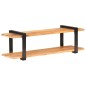 vidaXL Mueble para TV de madera maciza de acacia 130x40x40 cm